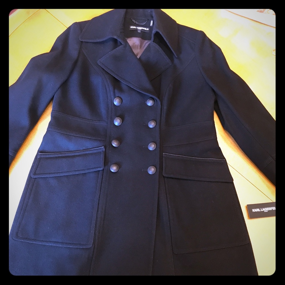 Karl Lagerfeld Ladies Wool Coat